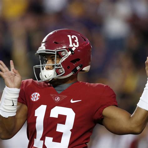 Tua Tagovailoa Leaves 2018 SEC Championship vs. Georgia with Ankle ...