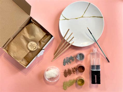 DIY Kintsugi Kit Home Craft Kit Kintsugi Repair Kit Christmas Gift - Etsy