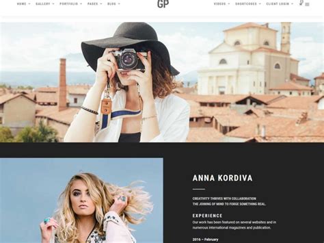 Best Photography WordPress themes for photographers