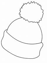 Hat Coloring Pages  Best For Kids Winter Crafts sketch template