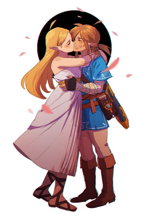 Zelink Love Kiss Zelda Link