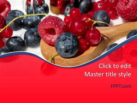 Free Berries Presentation Template - Free PowerPoint Templates