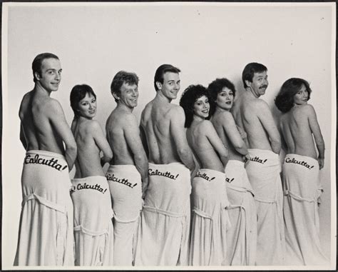 Publicity photo of cast from the stage production Oh! Calcutta! - NYPL ...