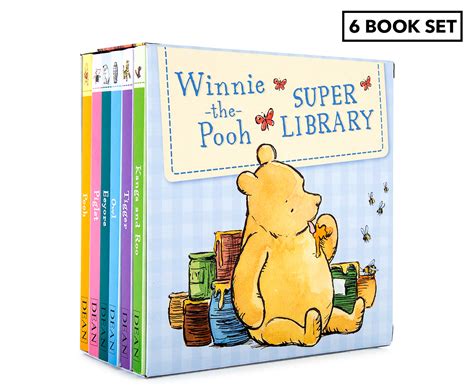 Winnie The Pooh Super Library Box 6-Hardcover Book Collection | Catch.com.au