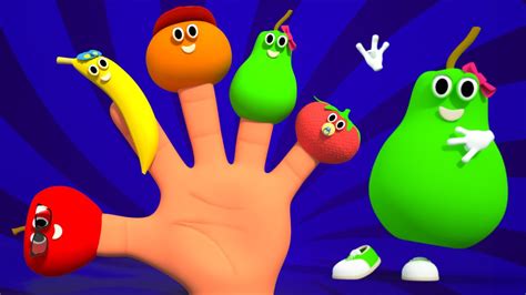 Finger Family Fruits Nursery Rhymes Kids Tv - YouTube