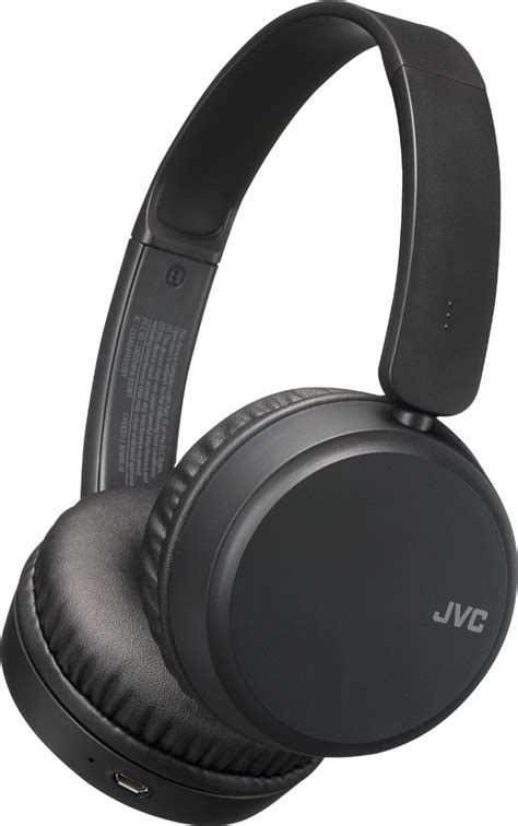 JVC HA S35BT Wireless On-Ear Headphones Black HAS35BTB - Best Buy