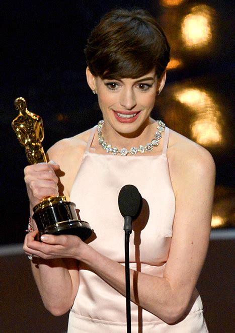 Anne Hathaway Practiced Her Oscar Speech a Lot to Be More Likable