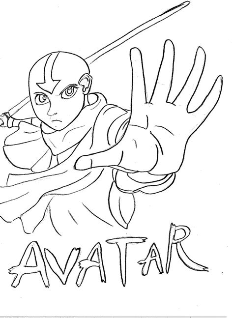 Avatar Printable Coloring Pages