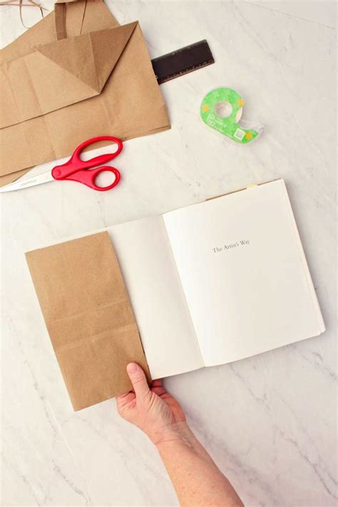 How to Make a Paper Bag Book Cover | Welcome To Nana's