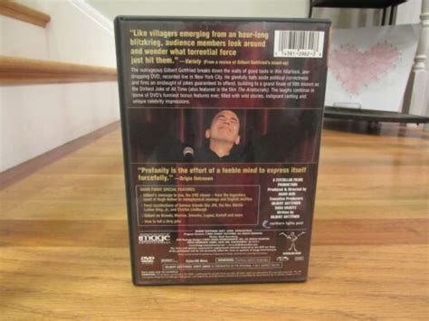 Gilbert Gottfried Dirty Jokes DVD 2005 Stand Up Comedy NYC Aristocrats ...