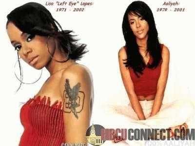 Aaliyah and Left-Eye