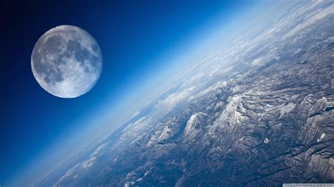 Earth and Moon Wallpapers - Top Free Earth and Moon Backgrounds - WallpaperAccess