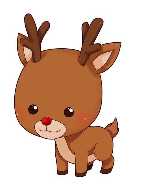 Baby Cute Reindeer Cartoon