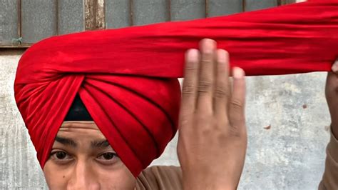 how to tie patiala shahi turban, ਪਟਿਆਲਾ ਸ਼ਾਹੀ ਪੱਗ, patiala shahi pagg ...