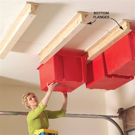 Garage Overhead Shelving Ideas