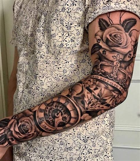 Flower Forearm Tattoo For Guys | Best Flower Site