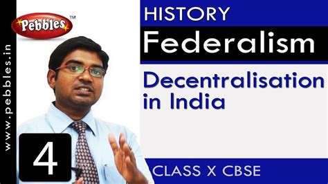 Decentralisation in India| Federalism | History| CBSE Class 10 Social ...