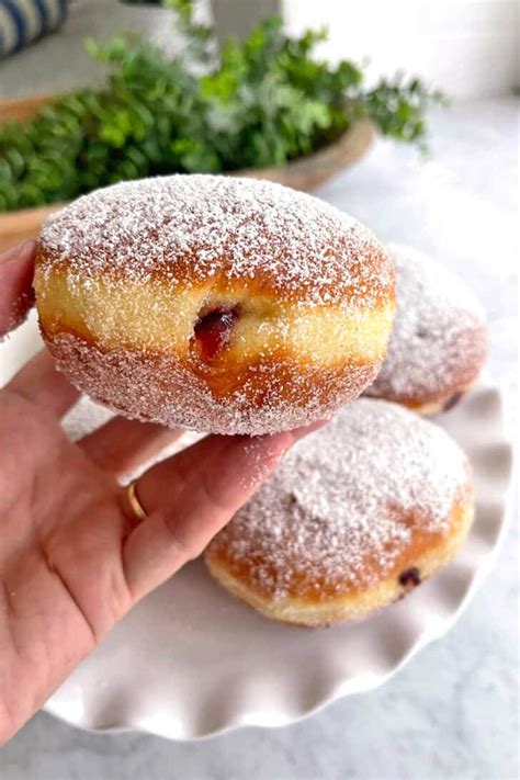 Berliner (German Donuts) - The Daring Gourmet