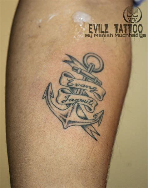 Simple Tribal Anchor Tattoo Designs - Viraltattoo