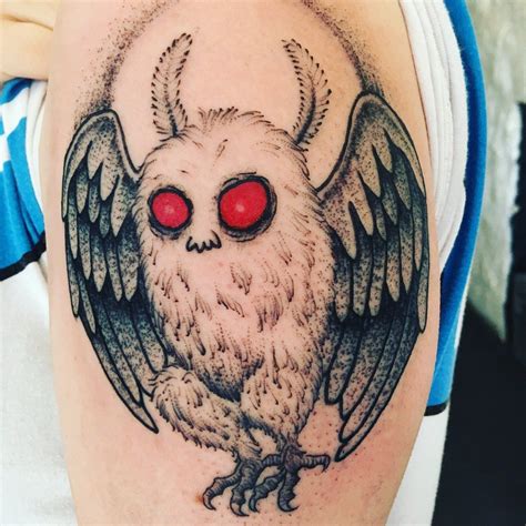 Mothman Tattoo Ideas