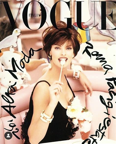 Pin by Alena Tcare on Linda Evangelista | Linda evangelista, Vogue covers, Fashion magazine cover