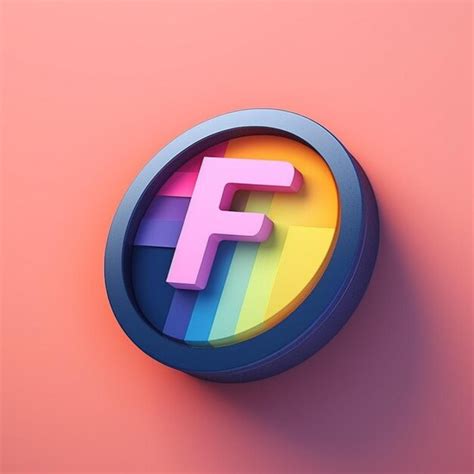 Premium AI Image | F letter logo icon design