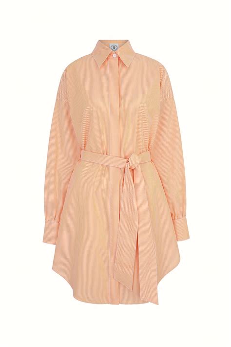 Jalissa Kaftan Orange Stripe Cotton | Emilia Wickstead X Passalacqua