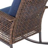 Mainstays Tuscany Ridge 3-Piece Wicker Rocking Chair Outdoor Bistro Set ...