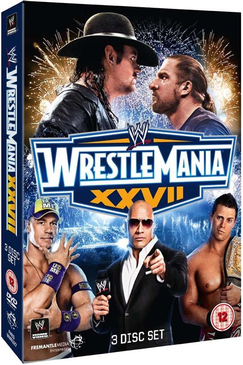 WWE - WrestleMania 27 [DVD]: Amazon.co.uk: Edge, Rey Mysterio, Kane ...