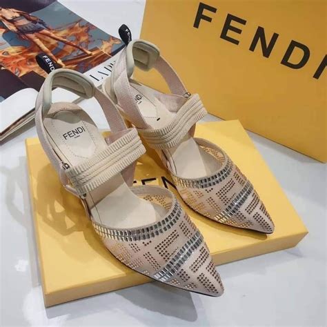 Fendi Shoes, Women's Fashion, Footwear, Heels on Carousell