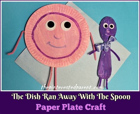 Hey Diddle Diddle Paper Plate Craft – The Pinterested Parent