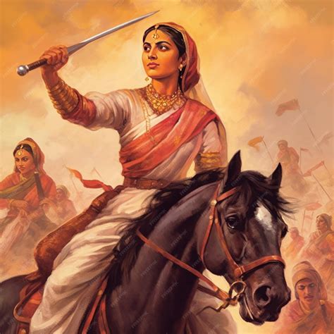 Premium Photo | Rani lakshmi bai patriotism woman