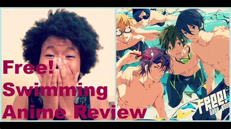 Free! Swimming Anime Episode 1 Review - YouTube