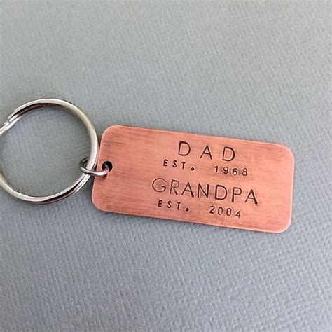 Personalized Grandpa Keychain Grandpa Gift Fathers Day | Etsy | Grandfather gifts, Grandpa gifts ...