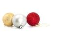 Free Stock Photo 3625-red and gold christmas balls | freeimageslive