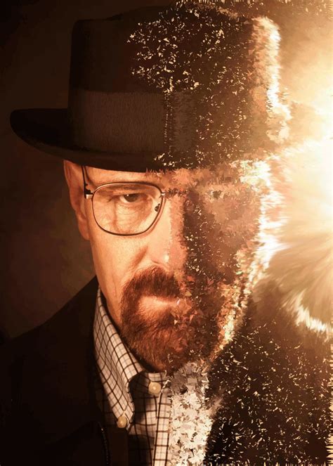 'Heisenberg - Walter White.' Poster by Anthony De Abreu | Displate ...