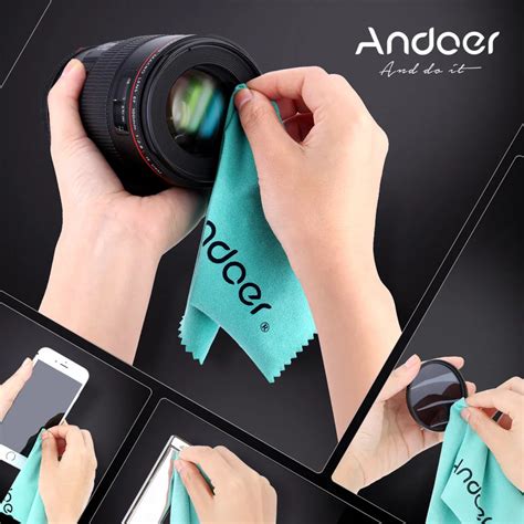 Andoer Camera Lens Cleaning Cloth for Gopro Canon Nikon Sony DSLR ...