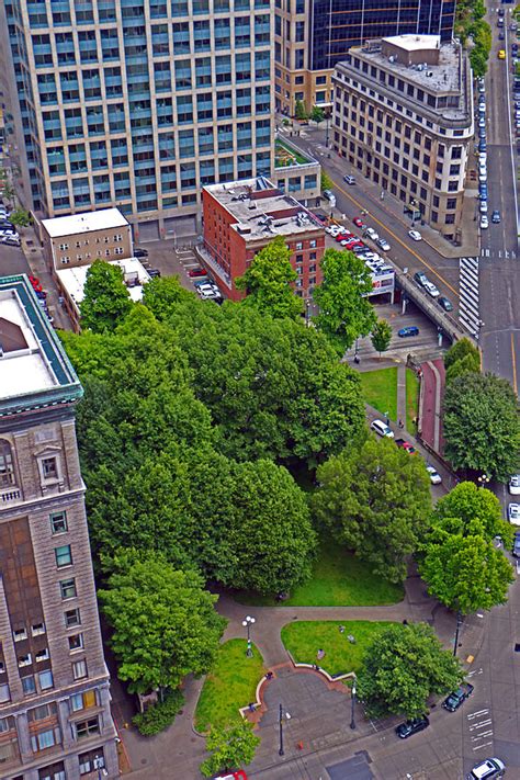 Downtown Seattle Parks Photograph by Brad Walters