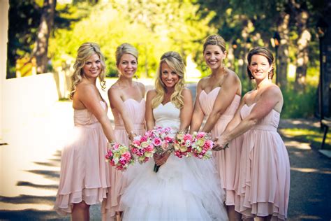 Pink Bridesmaid Dresess | Wedding dresses, Pink bridesmaid, Bridesmaid