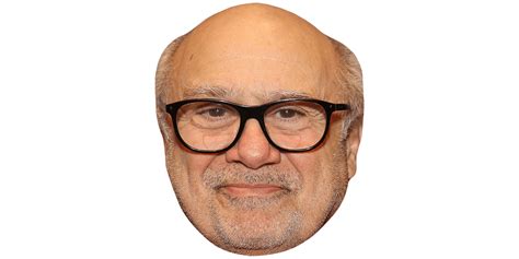 Danny DeVito (Glasses) Celebrity Mask - Celebrity Cutouts