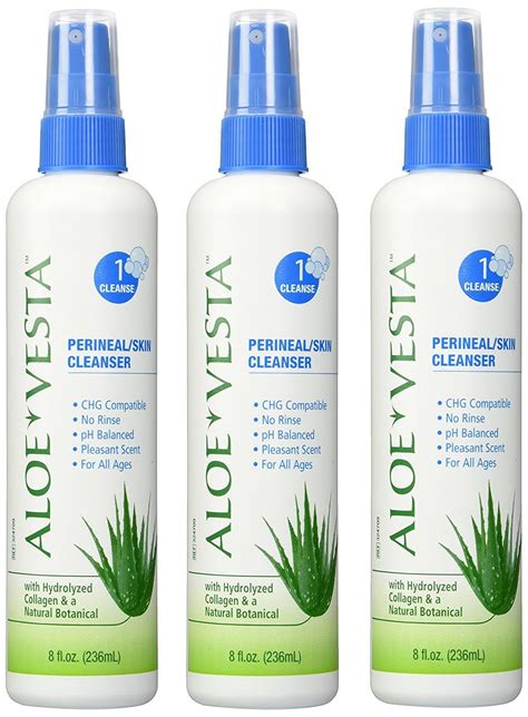 Convatec Aloe Vesta Perineal/Skin Cleanser, 8 ozPack of 3 - Walmart.com