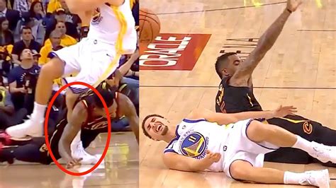 Klay Thompson Scary Injury | Game 1 NBA Finals 2018 (Random Moments Week 14) - YouTube