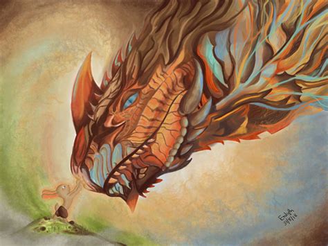 The dragon and the rabbit by vishalapr on DeviantArt