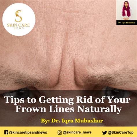 Tips to Getting Rid of Your Frown Lines Naturally Skincare Top News