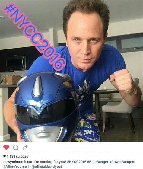 David Yost. Blue Ranger | Power rangers 1995, Power rangers, Ranger