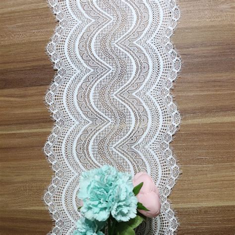 Ivory Lace table runner 8 inches / 20cm wide Wedding Decor | Etsy