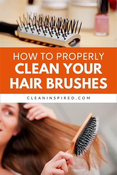 How to Properly Clean Your Regular Use Hair Brushes | Hair brush, Clean hairbrush, Brush