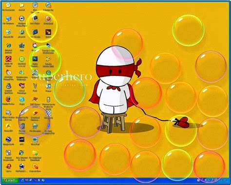 Vista Bubbles Screensaver Windows 7 - Download-Screensavers.biz