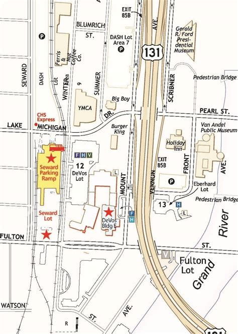 Parking Directions - Art and Science of Aging Conference - Grand Valley State University