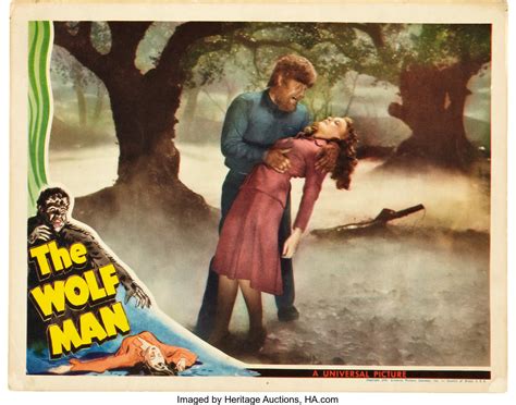 The Wolf Man (Universal, 1941). Lobby Card (11" X 14").. ... Movie | Lot #85142 | Heritage Auctions